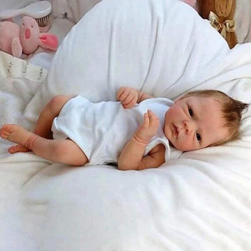 ZTDOLL Reborn Baby Dolls Boy Real Lifelike Baby Dolls Boys 18 Inch, Handmade Realistic Boy Baby Doll Newborn Lifelike Dolls in S