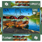 Puzelworx 1000 Piece Jigsaw Puzzle Educational Puzzle Family Game Gift For Adults And Kids (Three Boats)