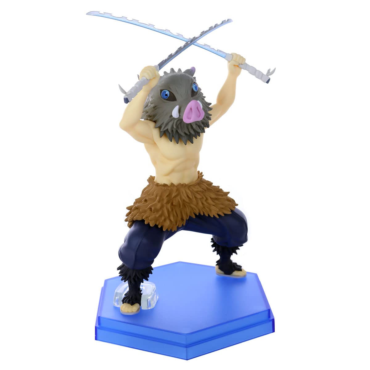 Good Smile Company Inosuke Hashibira PVC Figure, Multicolor, Model G94339, from Demon Slayer: Kimetsu no Yaiba