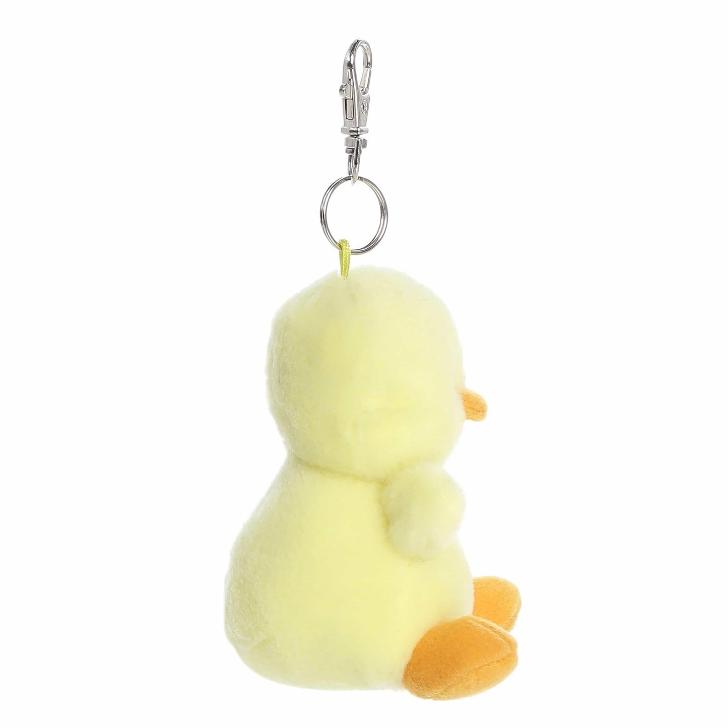 Aurora Adorable Palm Pals Betsy Chick Clip-On- Fun Collectible Plush For Kids and mature-themed Collectors - Perfect For Backpacks and Birthday Gifts - Yellow 4 Inches