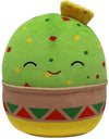 Squishmallows Gideon Guacamole Plush Toy - 7.5 in Green Polyester Stuffed Animal