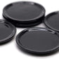 5 Black Cearmic Plate Dish Bowl Dollhouse Miniatures Food Kitchen Size M By 1 Shop For You No 36