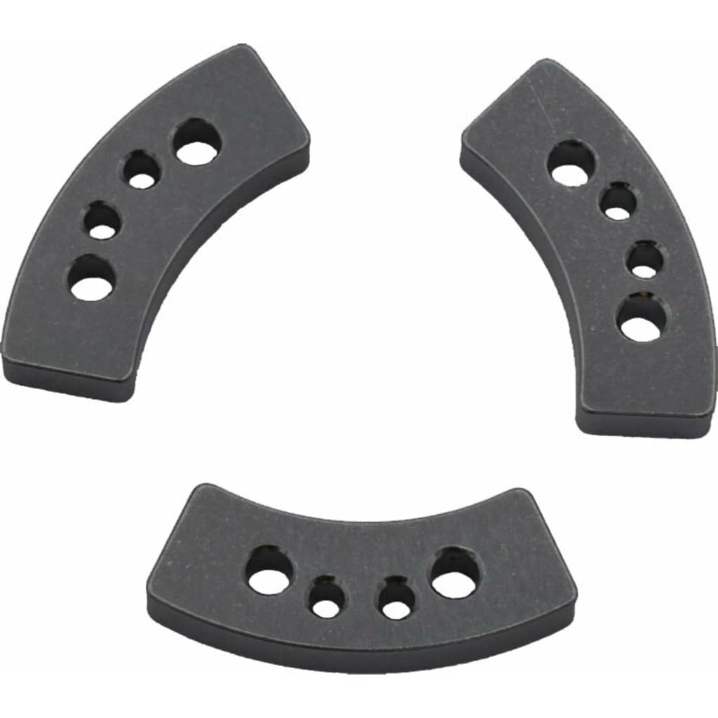 Hot Racing TRX15HSL Aluminum Hard Anodized Long Slipper Clutch Pads (3) - TRA