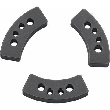 Hot Racing TRX15HSL Aluminum Hard Anodized Long Slipper Clutch Pads (3) - TRA