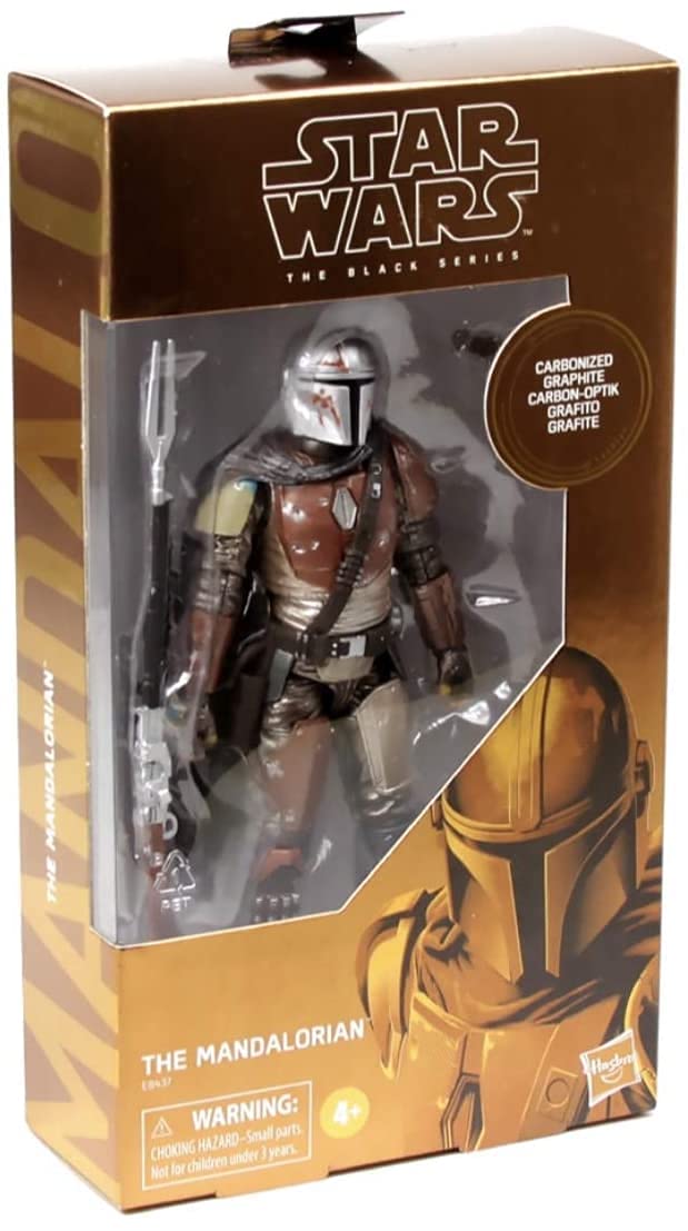 Star Wars The Black Series 6' Carbonized The Mandalorian (Target Exclusive).