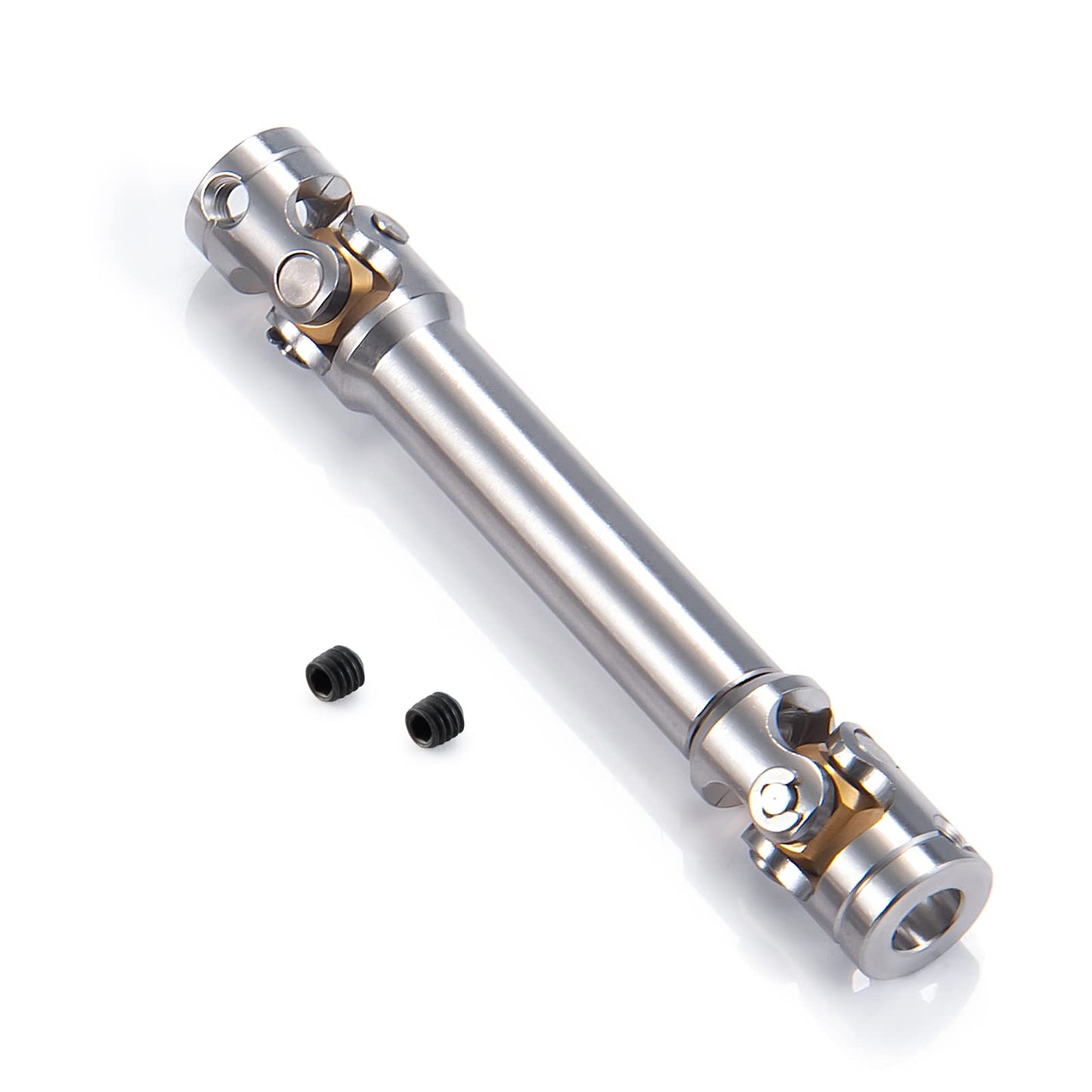 RC-Hub 1Pcs RC Driveshafts Metal Drive Shaft 45-50/47-57/55-67/60-80mm for 1:14 Tamiya Trailer Tractor Truck RC Crawler Car (65-