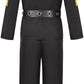 Costumerry Police Officer Costume For Kids Boys Cop Costume Halloween Dress Up (5-7 Years)