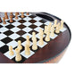 Old Modern Handicrafts 13-Inches Red Globe With Chess Holder - Handcrafted From Wood - An Exotic World Globe For Home & Office Or Any Space -15.0L X 13.0W X 19.0H Inches