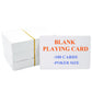 Seetooogames Printable Blank Playing Cards - 180Pcs Playing Card Paper, Blank Poker Cards To Write On, For Diy Games, School Edu