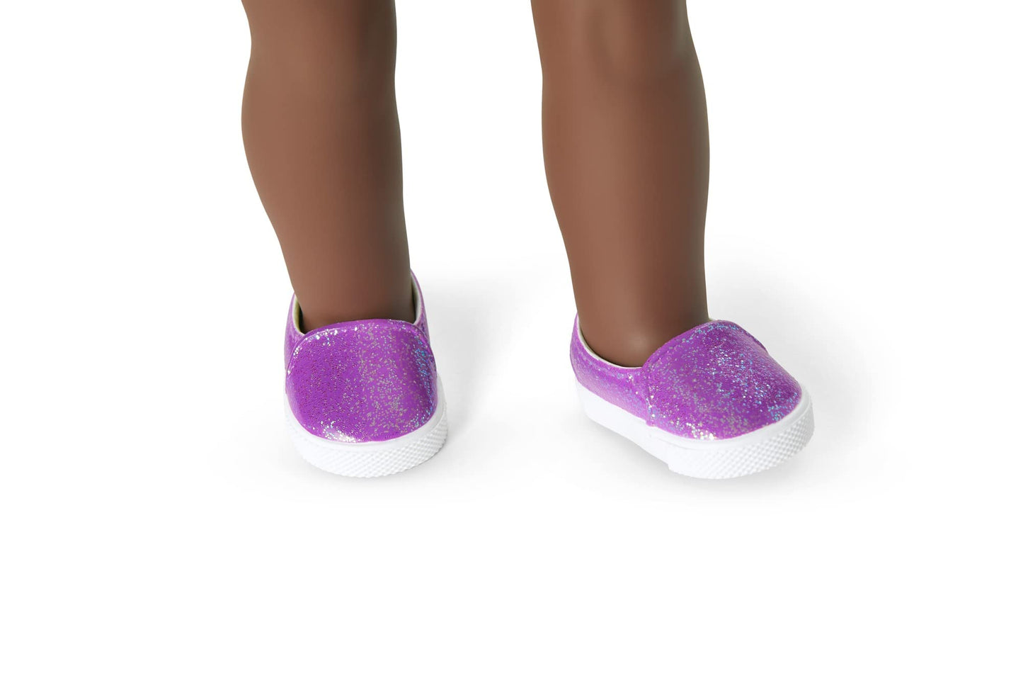 American Girl Truly Me 18-Inch Doll #91 With Gray Eyes, Purple Hair, And Very Deep Skin In Graffiti Outfit, For Ages 6+
