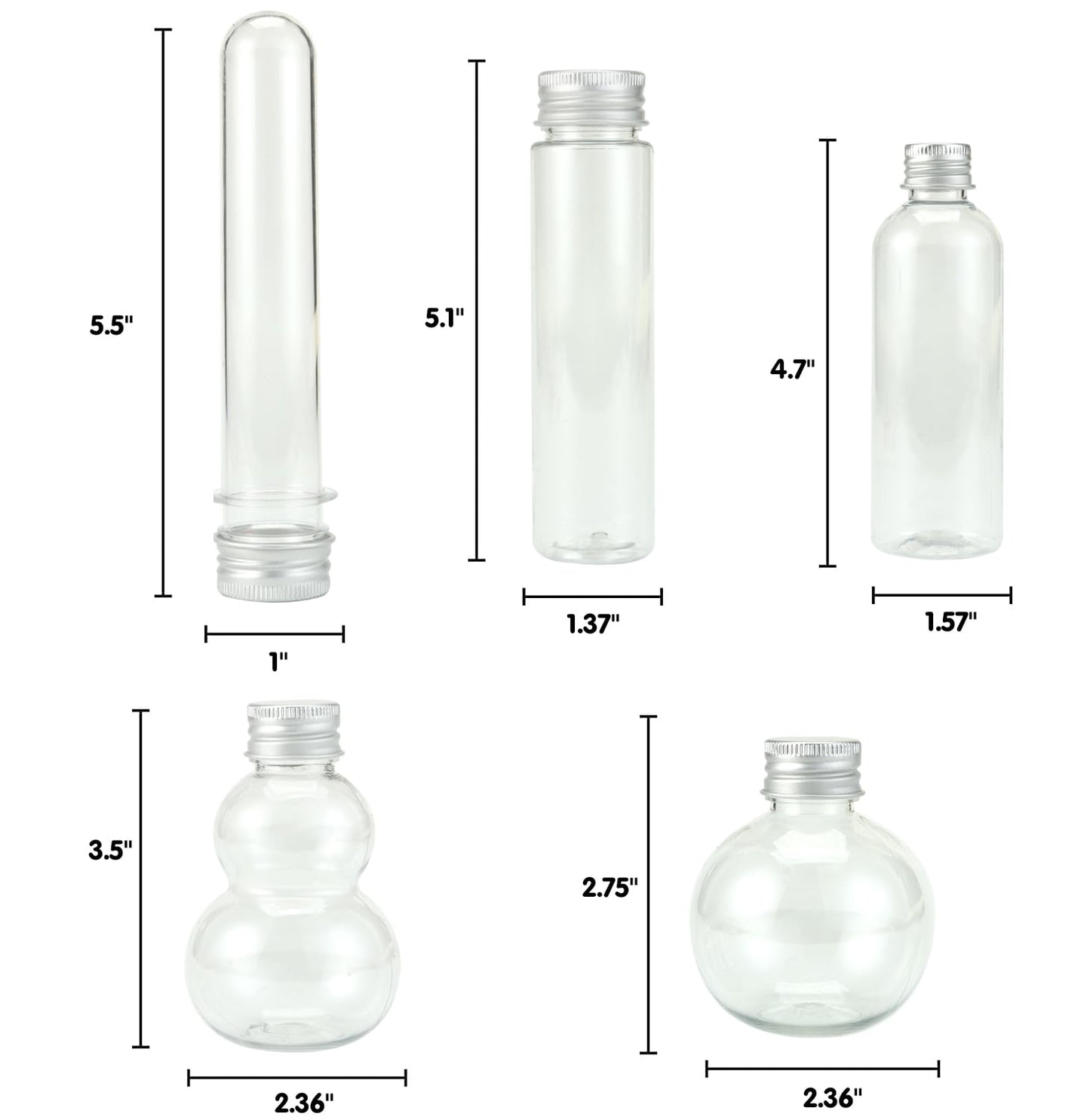 Vmnlooking Sensory Bottles Kits For Calm Down Corner Supplies Magic Mixies Sensory Toys For Toddlers1-3 Kids With Glitter, 5 Fun