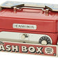 Schylling Locking Cash Box - Metal, Red, Model LB, Size 1 EA