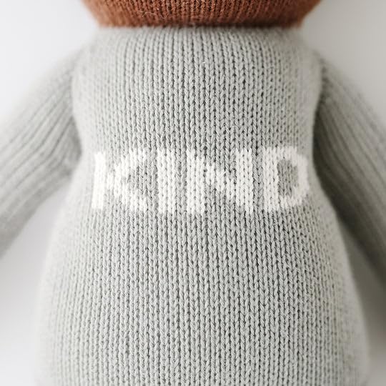 Cuddle + Kind Oliver The Bear Regular 20'' Hand-Knit Doll - 1 Doll = 10 Meals, Fair Trade, Heirloom Quality, Handcrafted In Peru