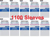 Sleeve Kings Mini Usa Card Sleeves 41 X 63 Mm (10X110 Pack, 1100 Sleeves)