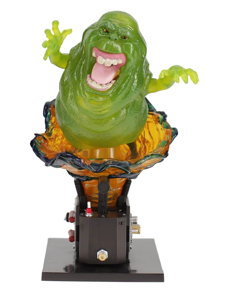 Royal Bobbles Ghostbusters Classic Slimer Bobblescape™ In Ghost Trap Vortex – 6.2 Inches Tall – Collectible Bobblehead Statue