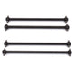 #45 Steel RC Drive Shaft Dogbone Overall Length 89.5mm for 1/10 RC Hobby Model Car hsp Wltoy Redcat 4PCS/Set