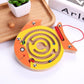 Heyol Magnetic Maze Puzzle Game, Magnetic Pen Driving Bead Maze Wooden Jigsaws Puzzle Board, Maze Puzzle Board Game For Kids (Pa