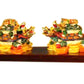 Bonsaiboy Piggyback Turtle Miniature Figurines 5.0 x 2.0 x 2.0