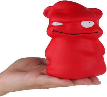 Anboor 4.7 Inch Squishies Toy Red Small Monster Squishys Animals,Slow Rising Funny Squeeze Stress Relief Toy For Kids, Squishys 