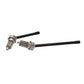 1Pair Vgoohobby Steel Front CVD Axle Shaft Portal Drive Input Gear Compatible with Traxxas TRX-4 1/10 RC Crawler Car
