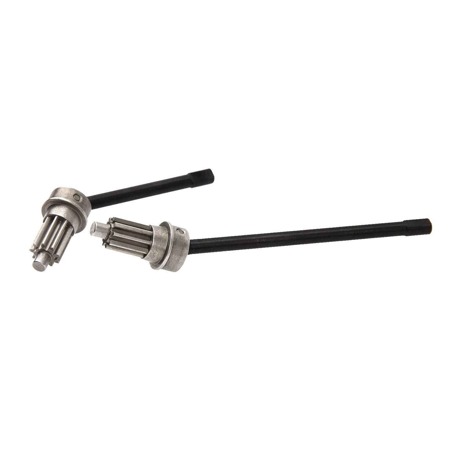 1Pair Vgoohobby Steel Front CVD Axle Shaft Portal Drive Input Gear Compatible with Traxxas TRX-4 1/10 RC Crawler Car