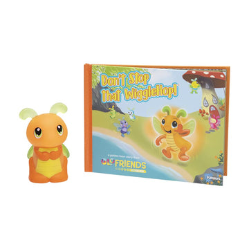 Playskool Glo Friends — Book With Glowing Social Emotional Learning Toy — Storytime With Wigglebug — For Ages 2+