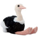 The Petting Zoo Ostrich Stuffed Animal, Gifts For Kids, Wild Onez Zoo Animals, Ostrich Plush Toy 9 Inches