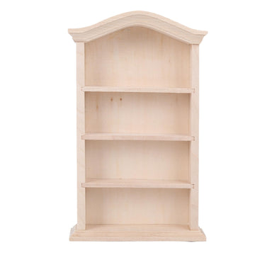Kooingtech Dollhouse Bookshelf, Mini Bookshelf For Mini Books, 1:12 Miniature Bookshelf Of Miniature Dollhouse Furniture, Wooden