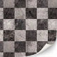 3 Sheets Self Adhesive Floor Tiles For Dollhouse 1:12 Scale (Checkerboard Pattern Marble)