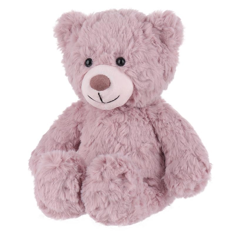 Apricot Lamb Toys Plush Pink Purple Flower Teddy Bear Stuffed Animal Soft Cuddly Perfect For Child 7.9 Inches