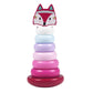 Atorse Colorful Stacker Gifts Classic Toy Baby Stacking Toy For Girls Children Boys Fox|Baby|Toys For Baby|Developmental Baby To