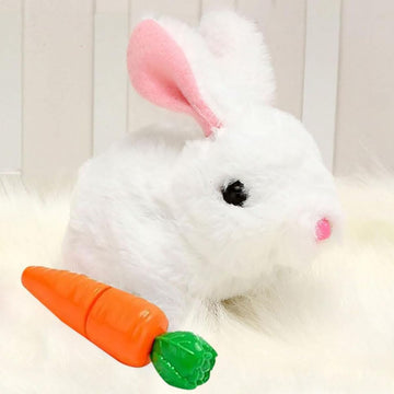 ProCover My Realistic Bunny Toy, Interactive Bunny Realistic Bunny - Jumping, Twitching, and Shaking Ears, Bunny Realistic Bunny