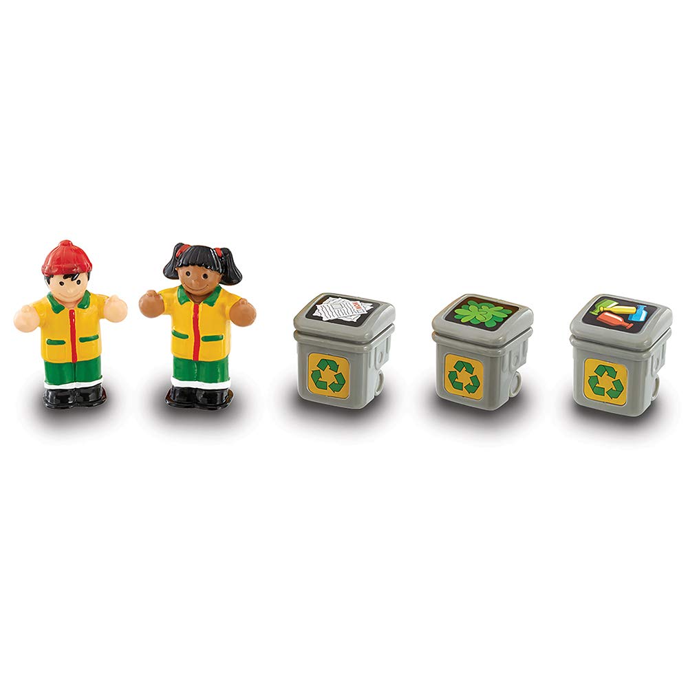 WOW Flip 'n' Tip Fred 6 Piece Set - PVC, 14.2"L x 6.7"W x 6.9"H, Model 01018