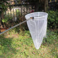 Restcloud Insect And Butterfly Net With 12' Ring, 24' Net Depth, Handle Extends To 59 Inches For Adults And Kids (12' Ring, 59' Handle)