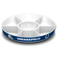 Fremont Die Nfl Indianapolis Colts Party Platter, 14.5'' Diameter, 14.5'' Diameter, White/Team Colors