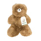 AlpacaNext Soft and Cuddly Baby Alpaca Teddy Bear - 18 inch. enhanced Alpaca Stuffed Animal Handmade on Genuine Alpaka Fur. Cute Bear (18 inches  Brown)