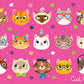 Chuckle & Roar - Cool Cats Puzzle - Engaging And Educational Puzzles For Kids - Larger Pieces Designed For Preschool Hands - 100 Pc Jigsaw Puzzle