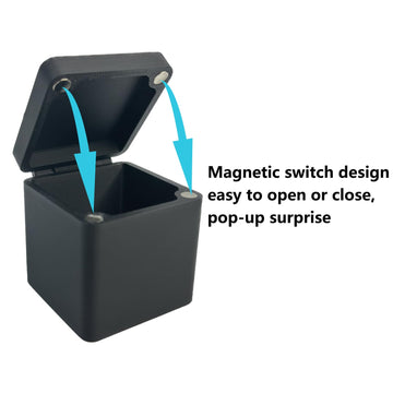 Exqdynm Surprise Finger Gift In A Box - Annoying Yet Fun Gag Gift. Spoof Hand Prank Pop-Up Box Christmas Novelty Fun Prank Gift