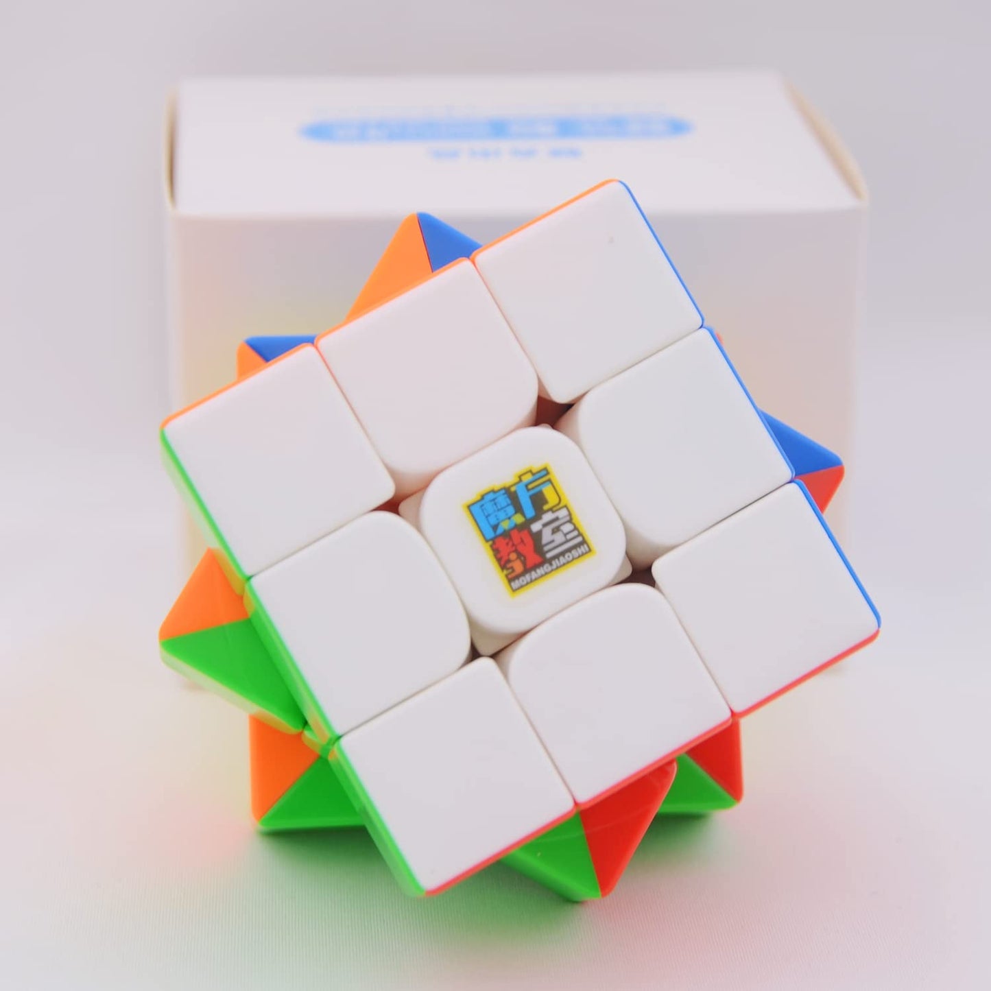 Bukefuno Moyu Rs3M 2021 Maglev 3X3 Magnetic Version Speed Cube Stickerless Magic Rs3 M Puzzle Cube Moyu 2021 Rs3M Maglev Cubes 3X3 Speed