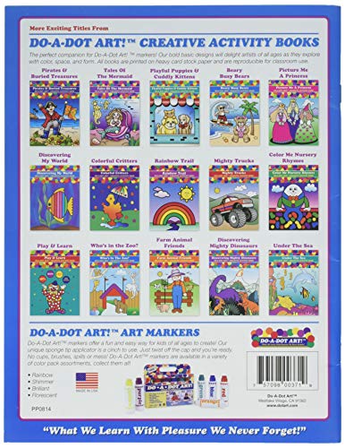 Do.A.Dot Art! Whos in The Zoo Creative Activity Coloring Book, Made in The USA