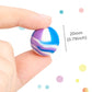 Pllieay 264 Pieces Bouncy Balls In Bulk, 3 Style Random Small Rubber Bouncy Balls For Kids Party Favors, 20Mm/0.78Inch Neon Bouncing Balls For Gift Bag Filling And Vending Machines