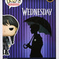 Funko Pop Wednesday Addams 1311 Metallic Hot Topic limited availability