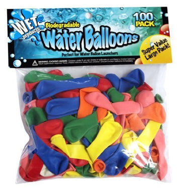 Biodegradable Water Balloons 100 Pack
