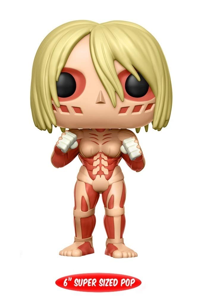 Funko POP Anime Attack on Titan Female Titan 6" Vinyl Figure - Pink, Model 4366