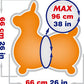 Gymnic Rody Max Bounce Horse (Blue)