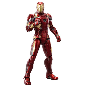 Hiplay Zd Toys Collectible Figure Full Set: Anniversary Series Non-Luminous Version: Iron Man Mk6 (1906-06), 1:10 Scale Miniatur