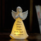 Adavas.Y&G Ceramic Praying Angel Figurine Best Gift For Loved Ones Healing Angel Night Light 7' H