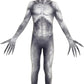 Morphsuits The Rake Costume For Kids, Zalgo Scary Halloween Costume For Boys, Creepy Kids Outfit, Fun Dress-Up, X-Large