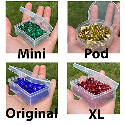 Bitsbins Board Game Piece Storage And Organizers, Accessories That Organize Tokens And Components Both In The Game Box And During Game Play | Includes 12 Bitsbins Xl'S | Measures 3.5' X 2.4' X 1.4'