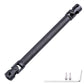 FriHobby Splined Steel Universal Drive Shaft Driveshafts CVD Axle Shaft 1/10 Scale RC Crawler Car Upgrades Replacement for Traxx